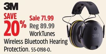 Canadian Tire 3m worktunes wireless bluetooth hearing protection offer