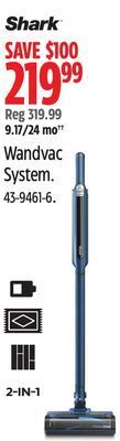 Canadian Tire Shark wandvac system offer