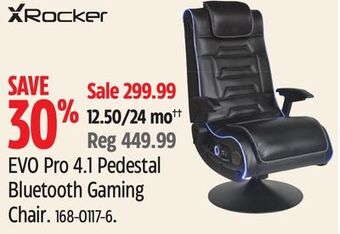 Canadian Tire X rocker evo pro 4.1 pedestal bluetooth gaming chair offer