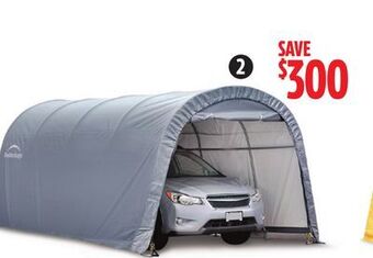 Canadian Tire Shelter logic roundtop shelter, 10 x 20 x 8' offer