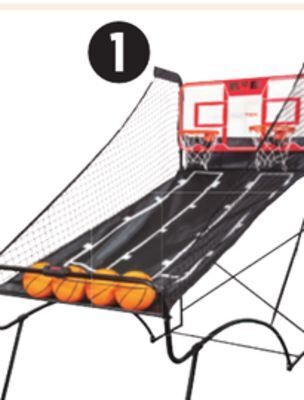 Canadian Tire Basketball arcade game or 54˝ foosball table offer
