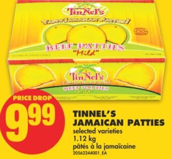 No Frills Tinnel's jamaican patties, 1.12 kg offer
