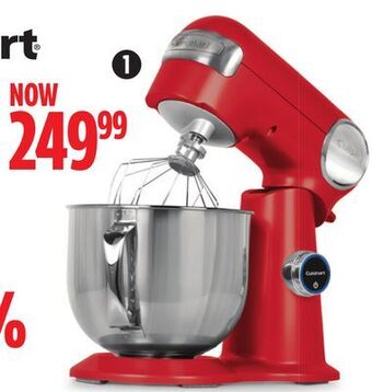 Canadian Tire Cuisinart digital control stand mixer, red offer