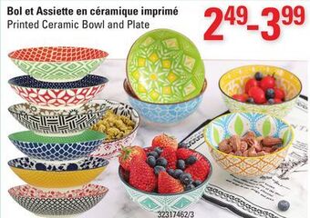 Sushi Shop Printed ceramic bowl and plate offer