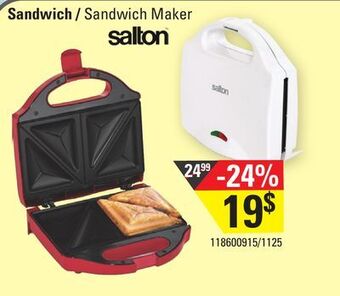 Sushi Shop Salton sandwich maker offer