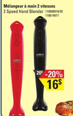 Sushi Shop Salton 2 speed hand blender offer