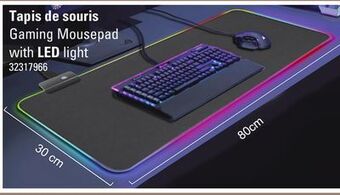 Sushi Shop Gaming mousepad with led light offer