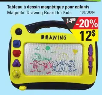 Sushi Shop Magnetic drawing board for kids offer