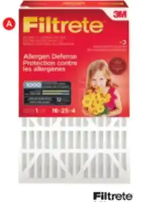 RONA 3m furnace filter 16" x 25" x 4" offer
