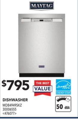 RONA Maytag dishwasher offer