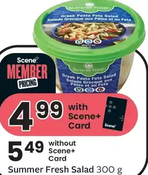 Sobeys Summer fresh salad offer