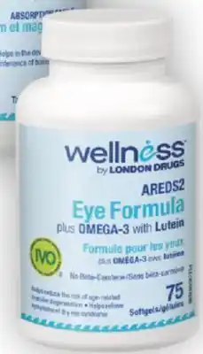 London Drugs Wellness by london drugs eye formula, lutein or vitamin e offer