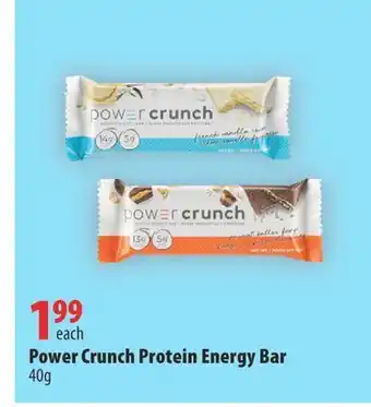 London Drugs Power crunch protein energy bar offer