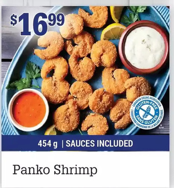 M & M Food Market Panko shrimp offer