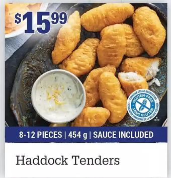 M & M Food Market Haddock tenders offer