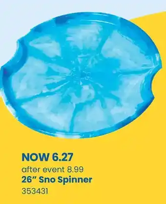 Toys R us Sno spinner offer