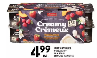 Food Basics Irresistibles yogourt offer