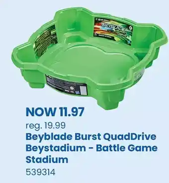 Toys R us Beyblade burst quaddrive beystadium -- battle game stadium offer
