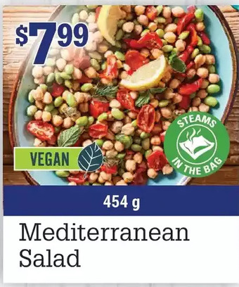 M & M Food Market Mediterranean salad offer