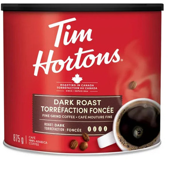 Canadian Tire Tim hortons ground coffee offer