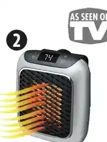 Canadian Tire Handy heater turbo 800 wall outlet space heater. 800w offer