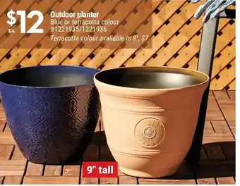 Giant Tiger Outdoor planter offer