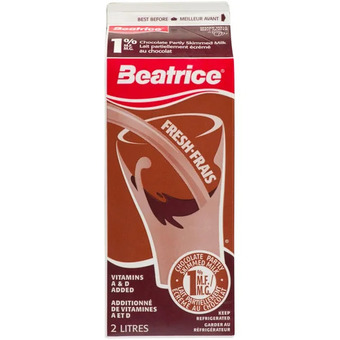 Giant Tiger Beatrice chocolate milk offer