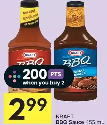 Foodland Kraft bbq sauce offer