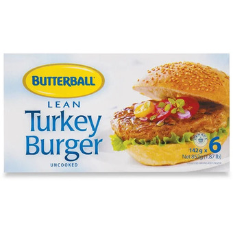 Giant Tiger Butterball turkey burgers offer