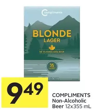 Foodland Compliments non-alcoholic beer offer