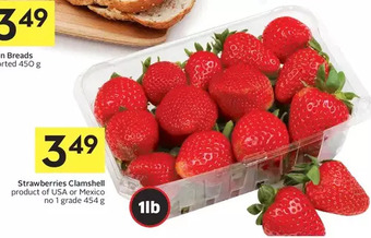 Foodland Strawberries clamshell offer