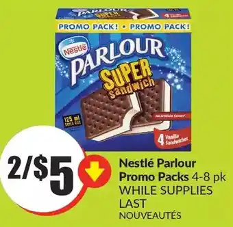 FreshCo Nestlé parlour promo packs offer