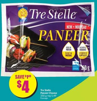 FreshCo Tre stelle paneer cheese offer
