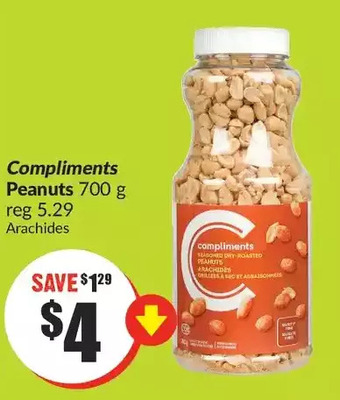 FreshCo Compliments peanuts offer