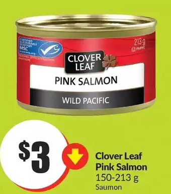 FreshCo Clover leaf pink salmon offer