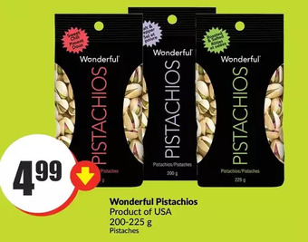FreshCo Wonderful pistachios offer