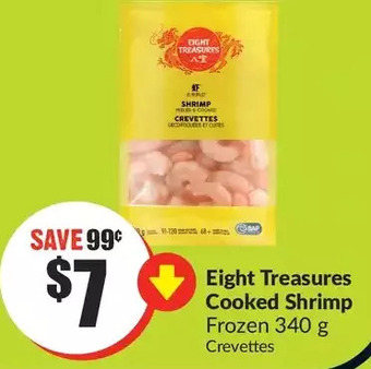 FreshCo Eight treasures cooked shrimp offer