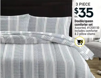 Giant Tiger Double/queen comforter set offer