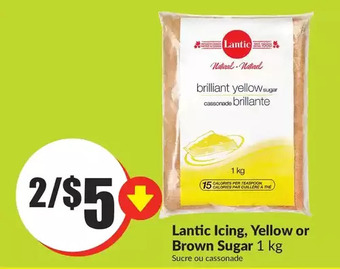 FreshCo Lantic icing, yellow or brown sugar offer
