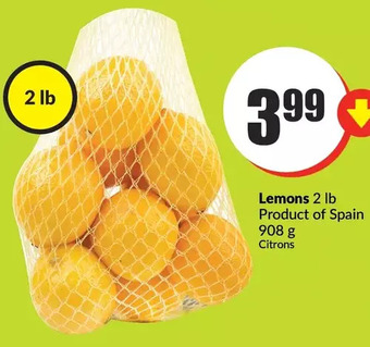 FreshCo Lemons offer