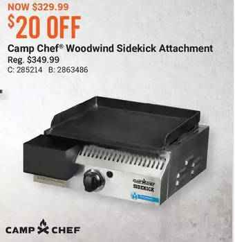 Bass Pro Camp chef woodwind sidekick attachment offer