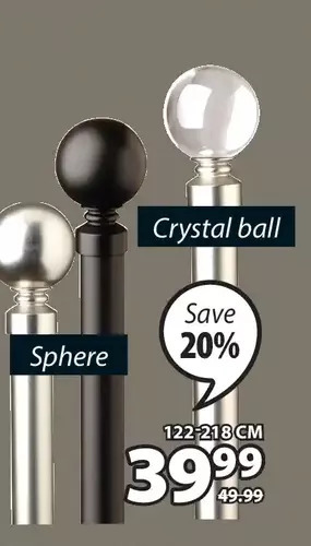 JYSK Sphere / crystal ball offer
