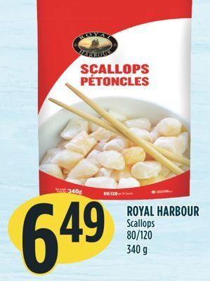 Marché Adonis Royal harbour scallops 80/120 offer