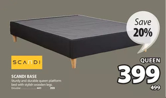 JYSK Scandi base offer