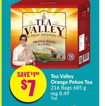 FreshCo Tea valley orange pekoe tea 216 bags 685 g offer
