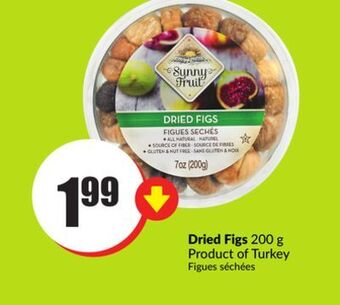 FreshCo Dried figs 200 g product of turkey offer