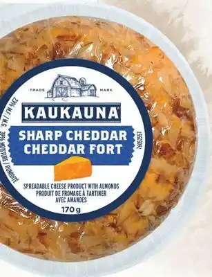 FreshCo Kaukauna sharp cheddar and smoky cheddar, 170 g offer