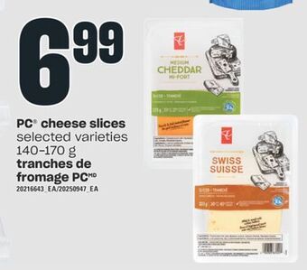 Valu-mart Tranches de fromage pc, 140-170 g offer