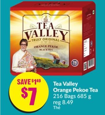 Chalo FreshCo Tea valley orange pekoe tea 216 bags 685 g offer