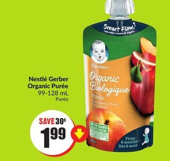 Chalo FreshCo Nestlé gerber organic purée 99-128 ml offer